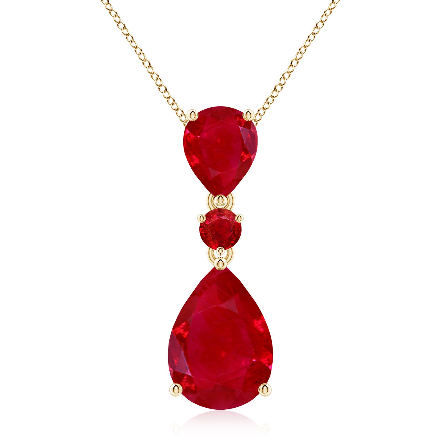 AAA - Ruby / 10.14 CT / 14 KT Yellow Gold