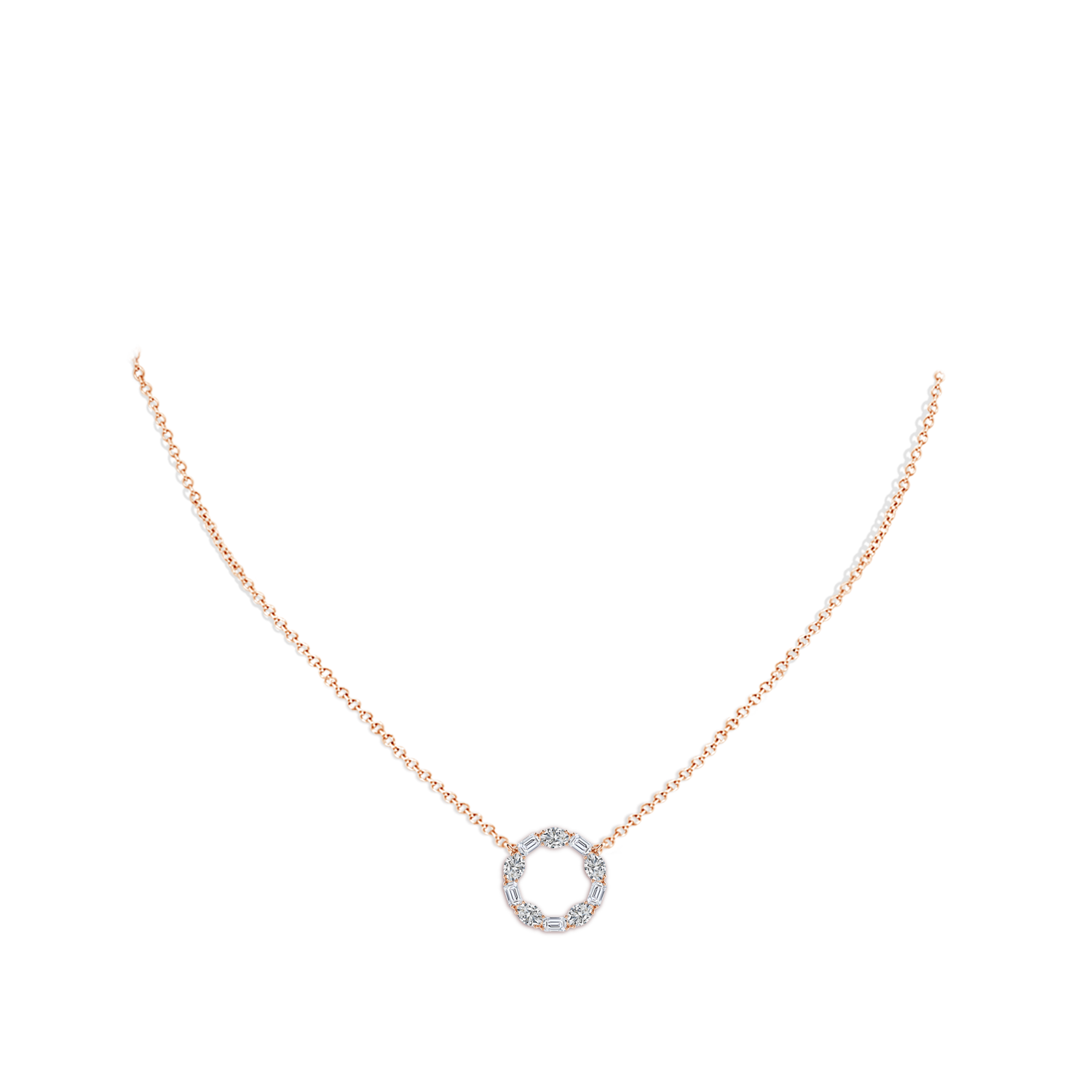 H, SI2 / 1.05 CT / 14 KT Rose Gold