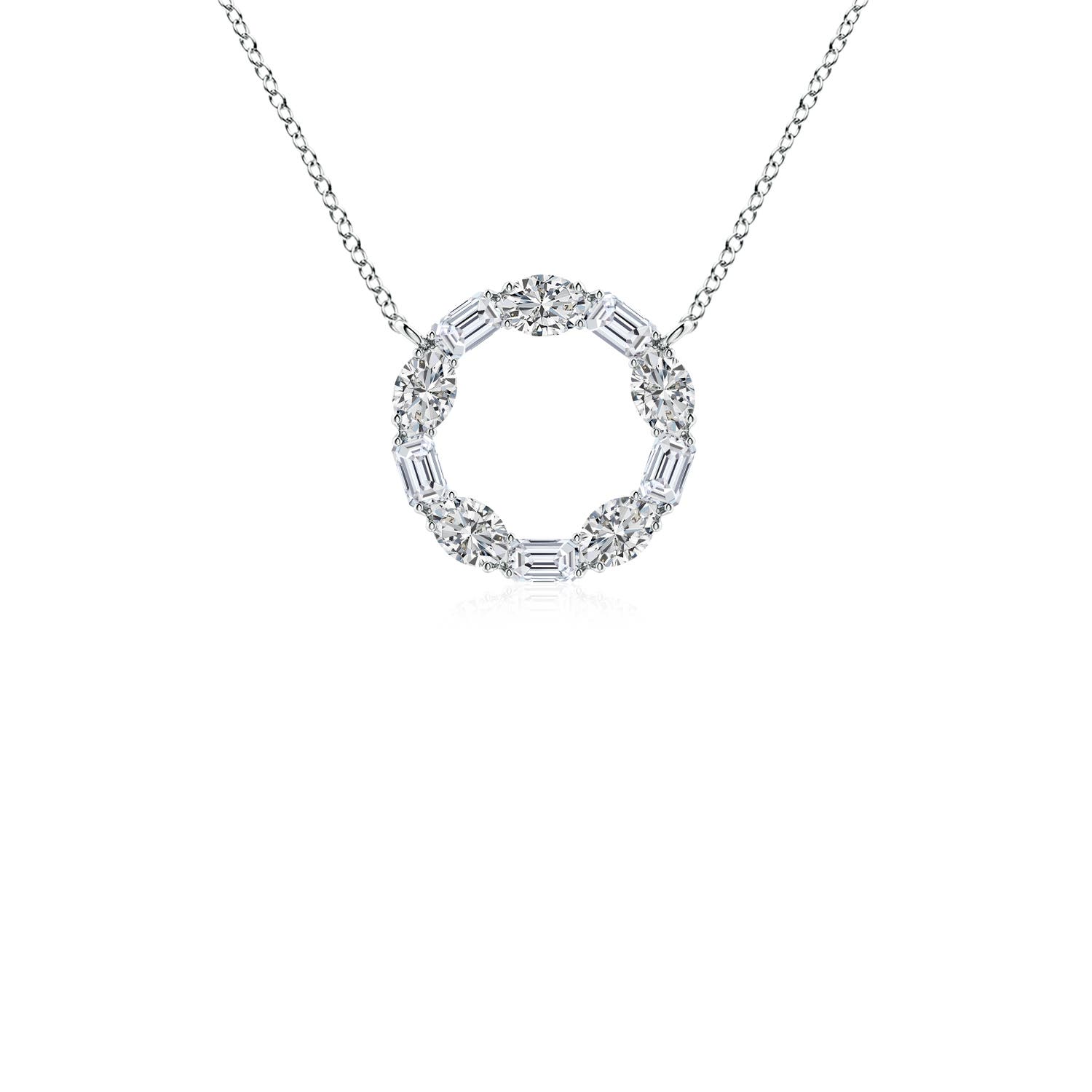 H, SI2 / 1.05 CT / 14 KT White Gold