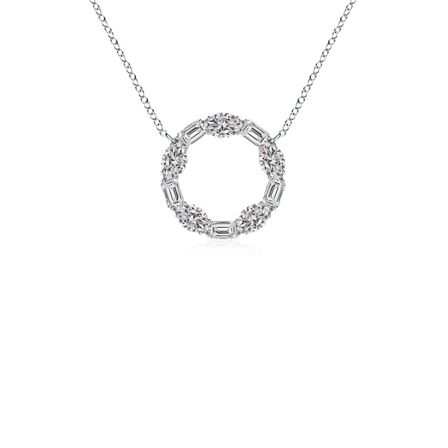 I-J, I1-I2 / 1.05 CT / 14 KT White Gold