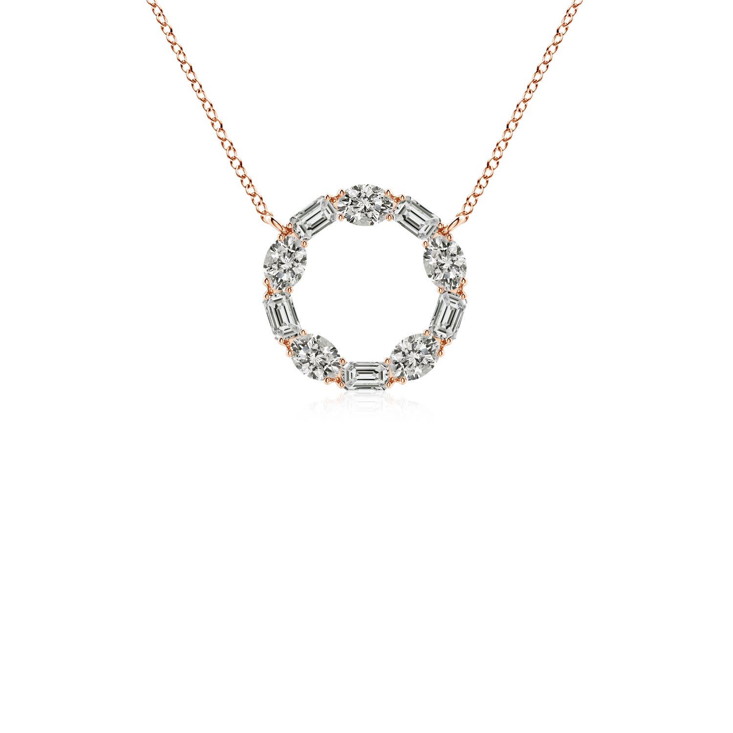 K, I3 / 1.05 CT / 14 KT Rose Gold