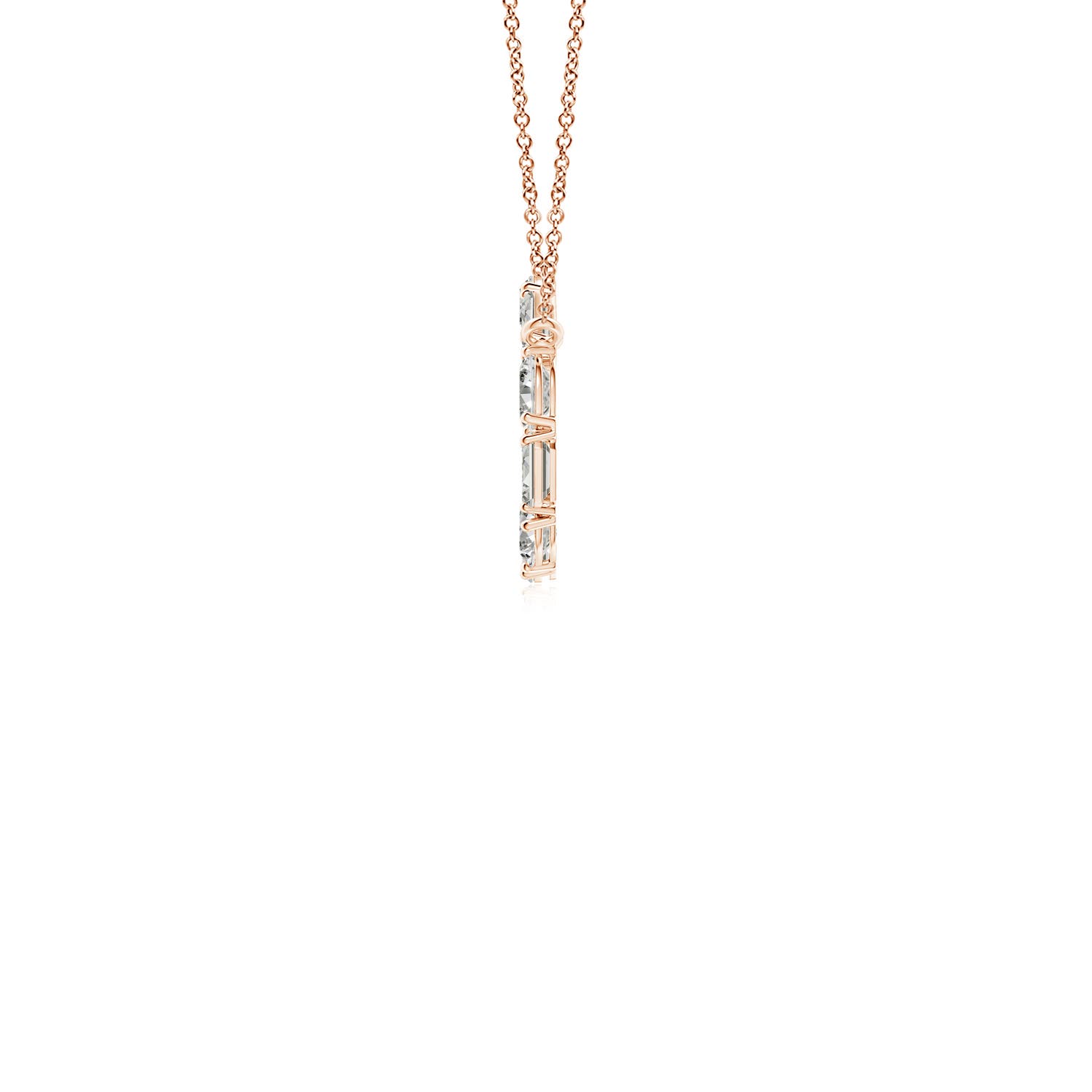 K, I3 / 1.05 CT / 14 KT Rose Gold