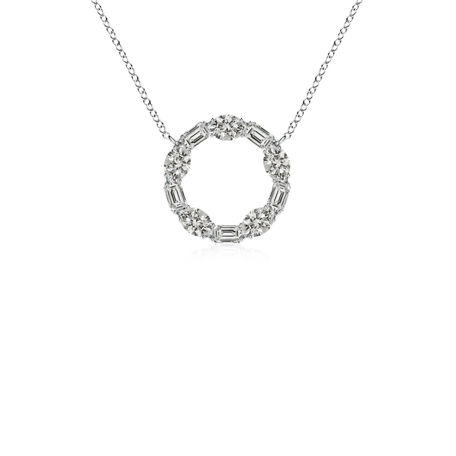 K, I3 / 1.05 CT / 14 KT White Gold