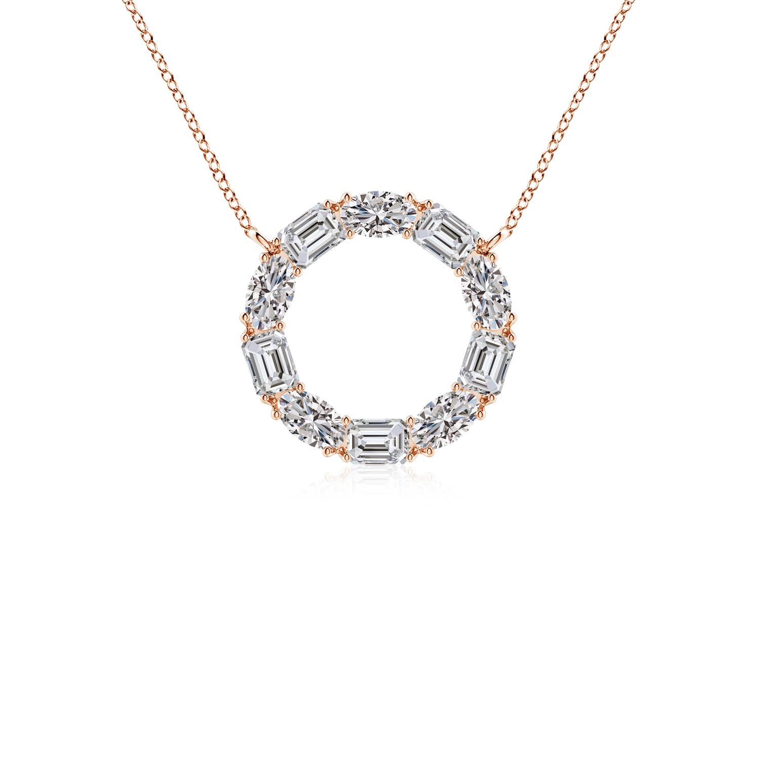 I-J, I1-I2 / 2.05 CT / 14 KT Rose Gold