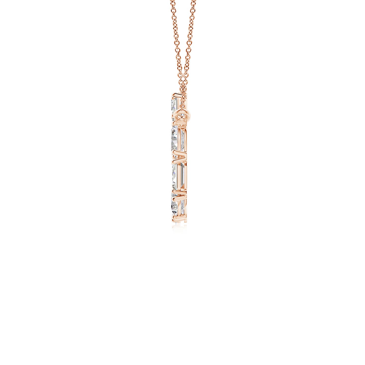 I-J, I1-I2 / 2.05 CT / 14 KT Rose Gold