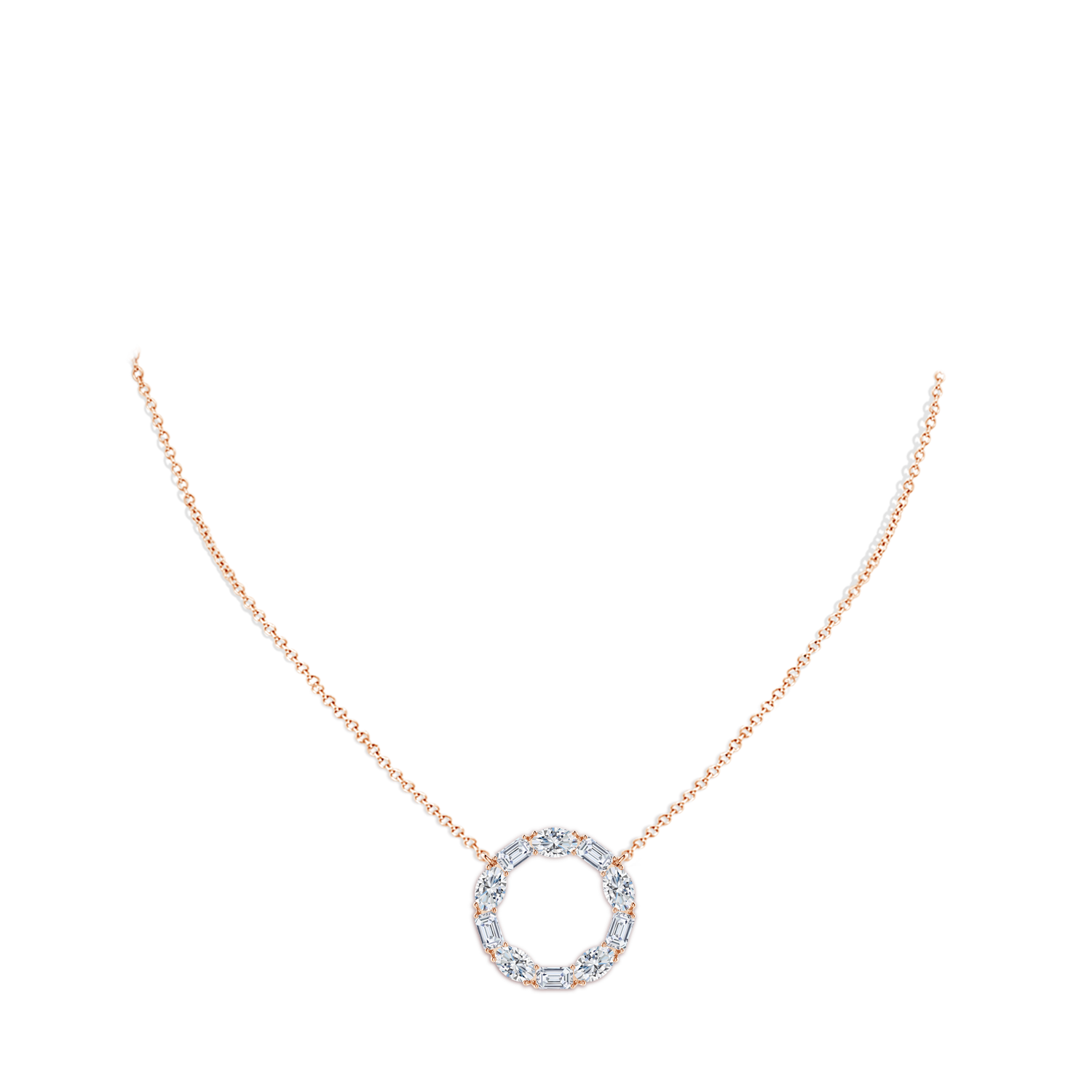 G, VS2 / 3.75 CT / 14 KT Rose Gold