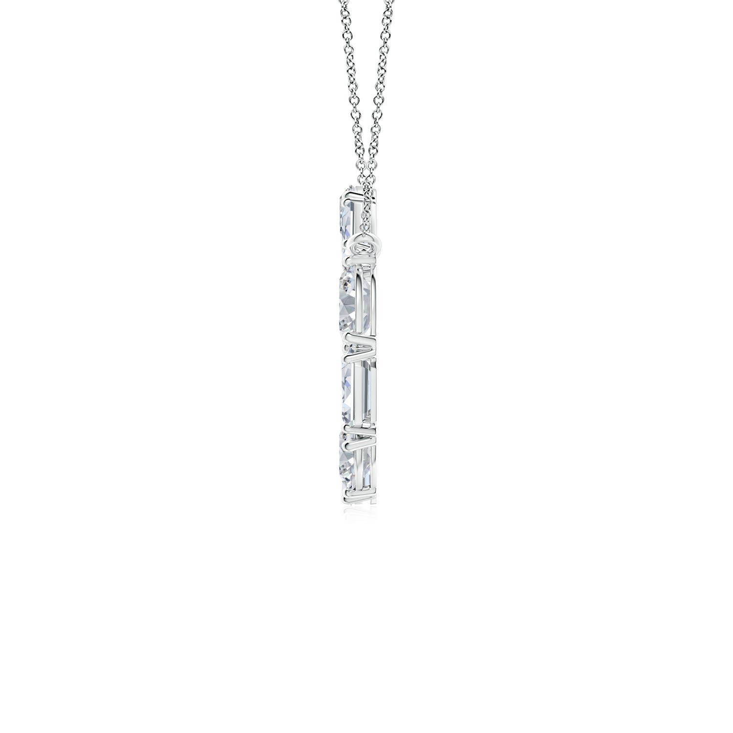 H, SI2 / 3.75 CT / 14 KT White Gold