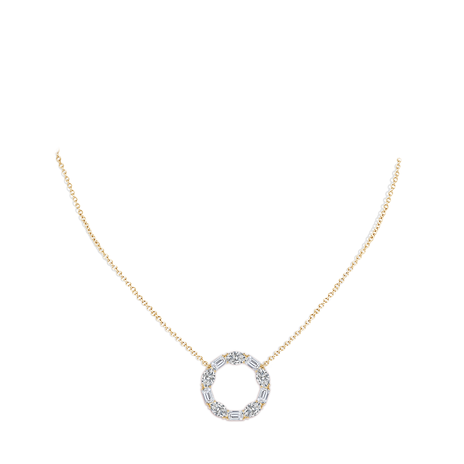 H, SI2 / 3.75 CT / 14 KT Yellow Gold