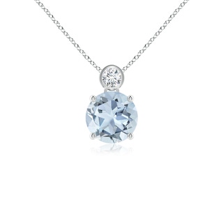 Round A Aquamarine