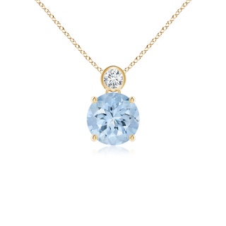 Round AA Aquamarine