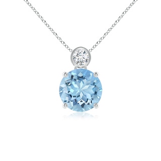 Round AAAA Aquamarine