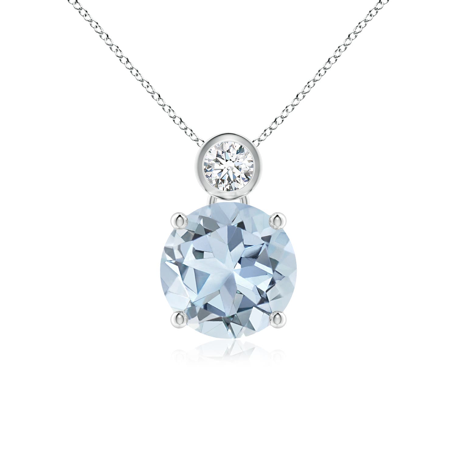 A - Aquamarine / 2.44 CT / 14 KT White Gold