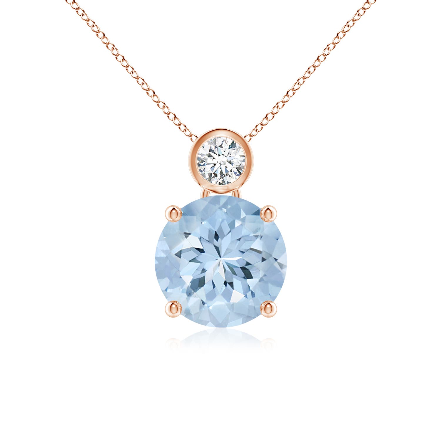 AA - Aquamarine / 2.44 CT / 14 KT Rose Gold