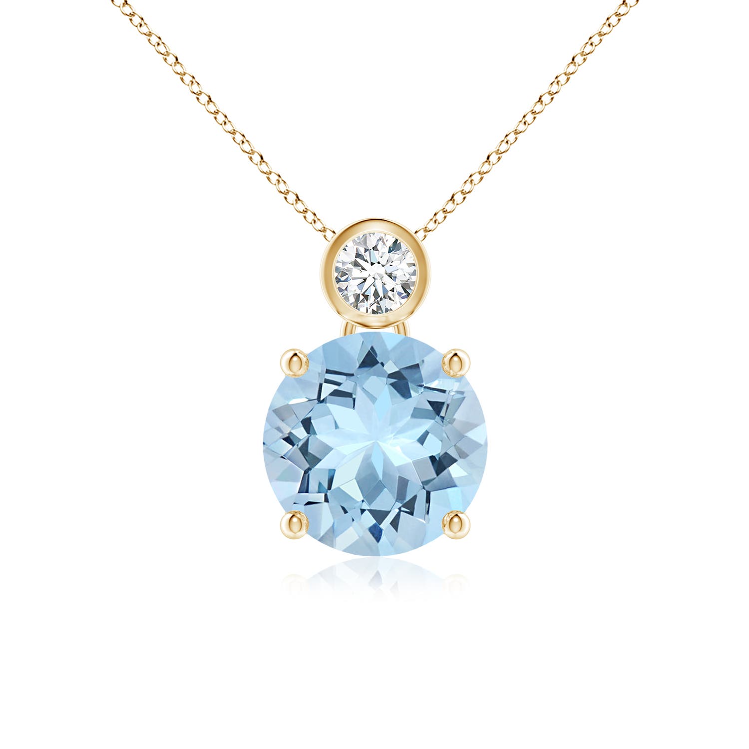 AAA - Aquamarine / 2.44 CT / 14 KT Yellow Gold