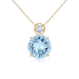 Round AAA Aquamarine