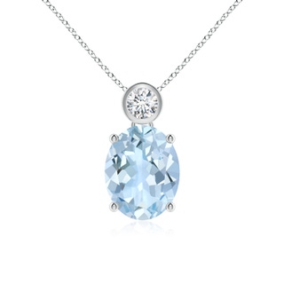Oval AA Aquamarine