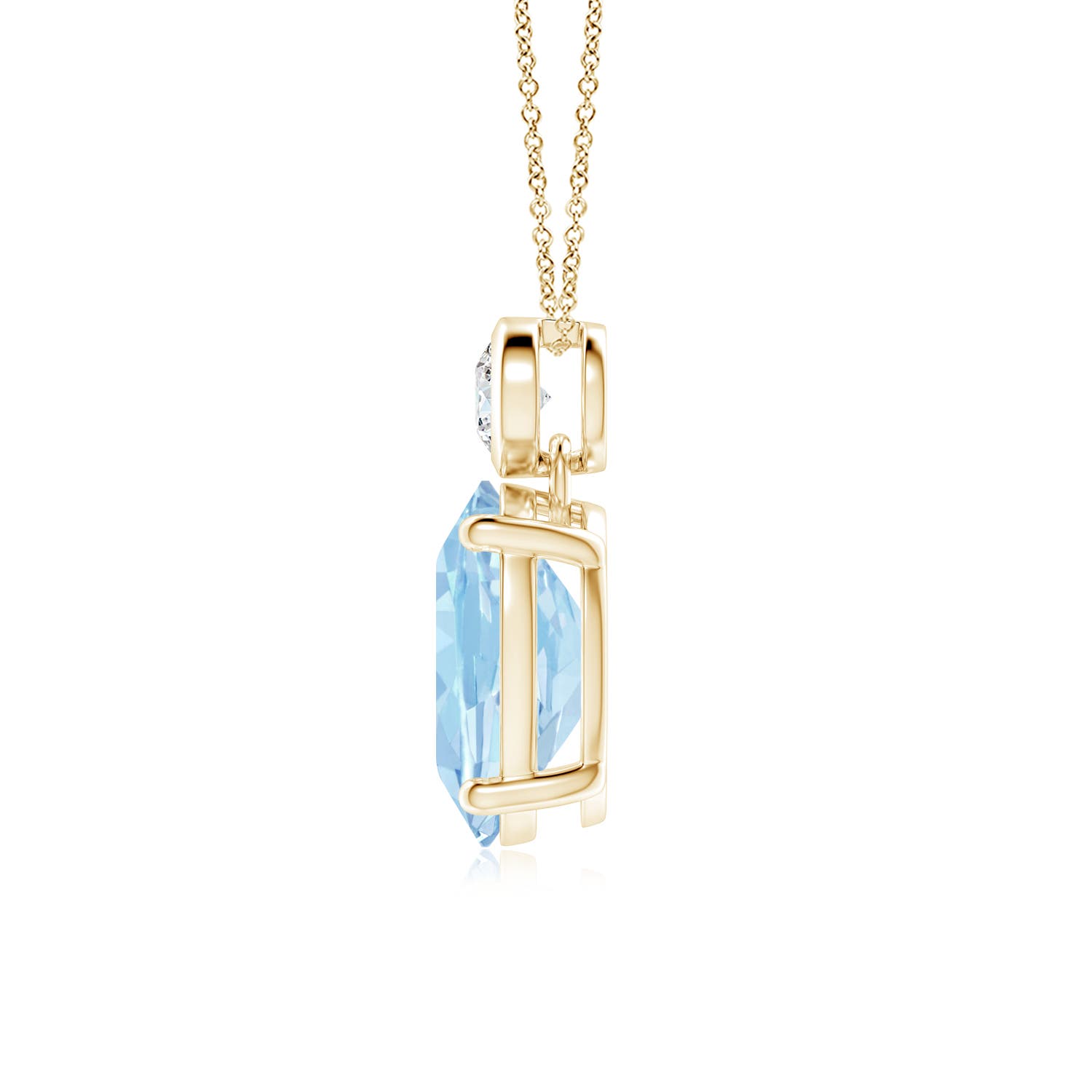 AAA - Aquamarine / 2.34 CT / 14 KT Yellow Gold