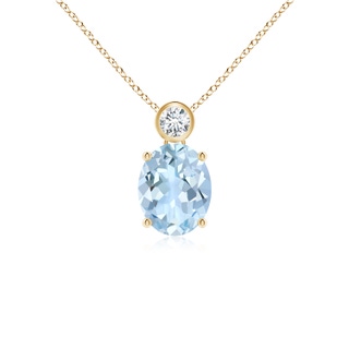 Oval AA Aquamarine