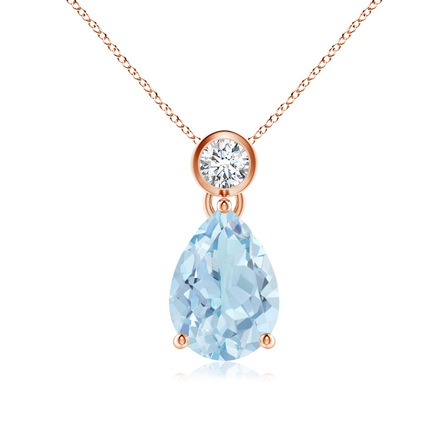 AA - Aquamarine / 1.74 CT / 14 KT Rose Gold