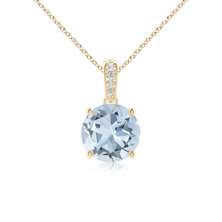 Round A Aquamarine