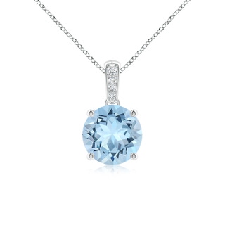 Round AAA Aquamarine