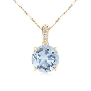 Round A Aquamarine