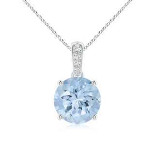Round AA Aquamarine