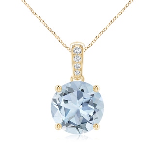 Round A Aquamarine