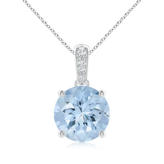 Round AA Aquamarine