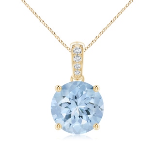 Round AA Aquamarine