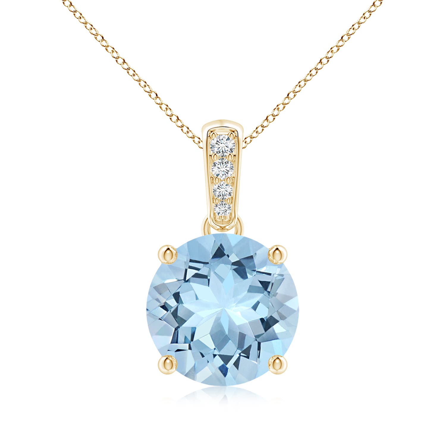 AAA - Aquamarine / 2.34 CT / 14 KT Yellow Gold