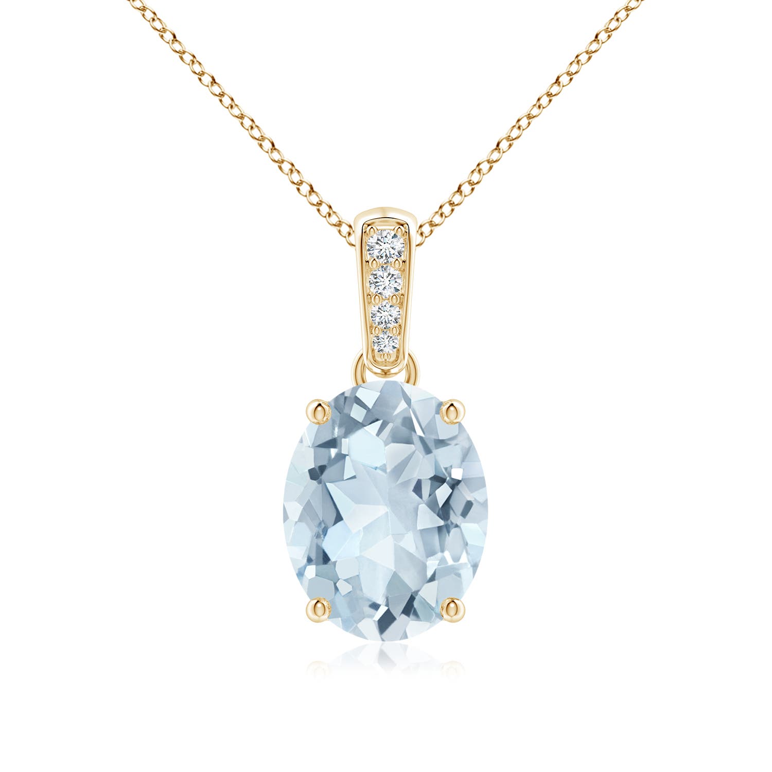 A - Aquamarine / 2.24 CT / 14 KT Yellow Gold