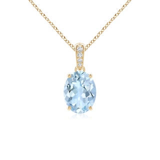 Oval AA Aquamarine