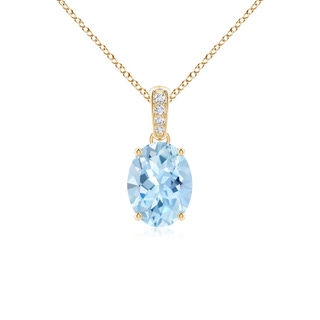 Oval AAA Aquamarine