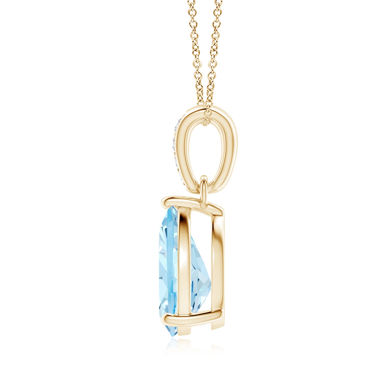 AAA - Aquamarine / 1.64 CT / 14 KT Yellow Gold