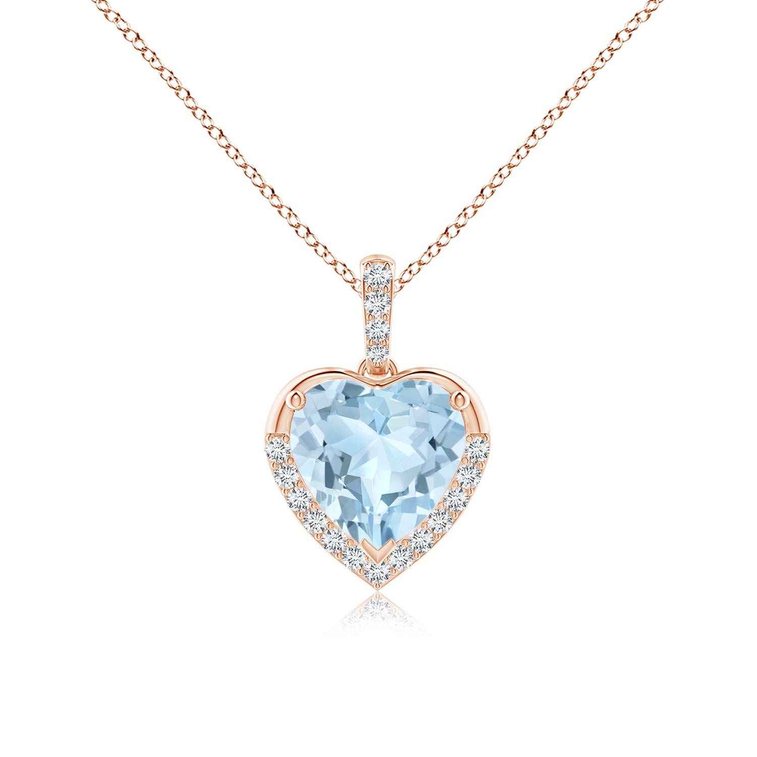 AA - Aquamarine / 1.54 CT / 14 KT Rose Gold