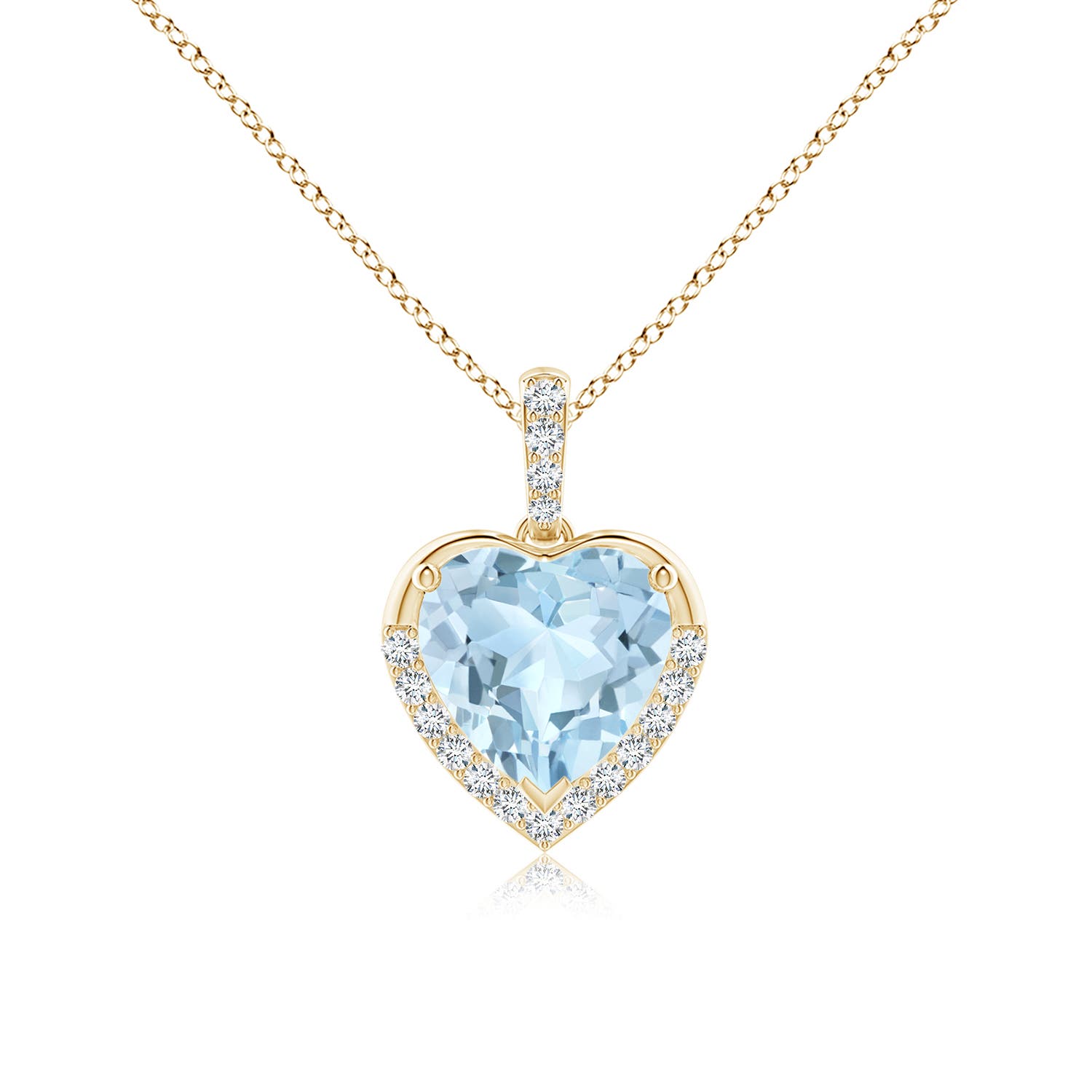 AA - Aquamarine / 1.54 CT / 14 KT Yellow Gold