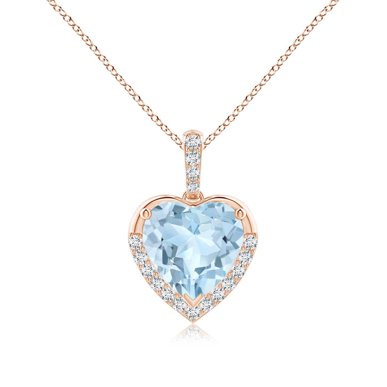 AA - Aquamarine / 1.97 CT / 14 KT Rose Gold