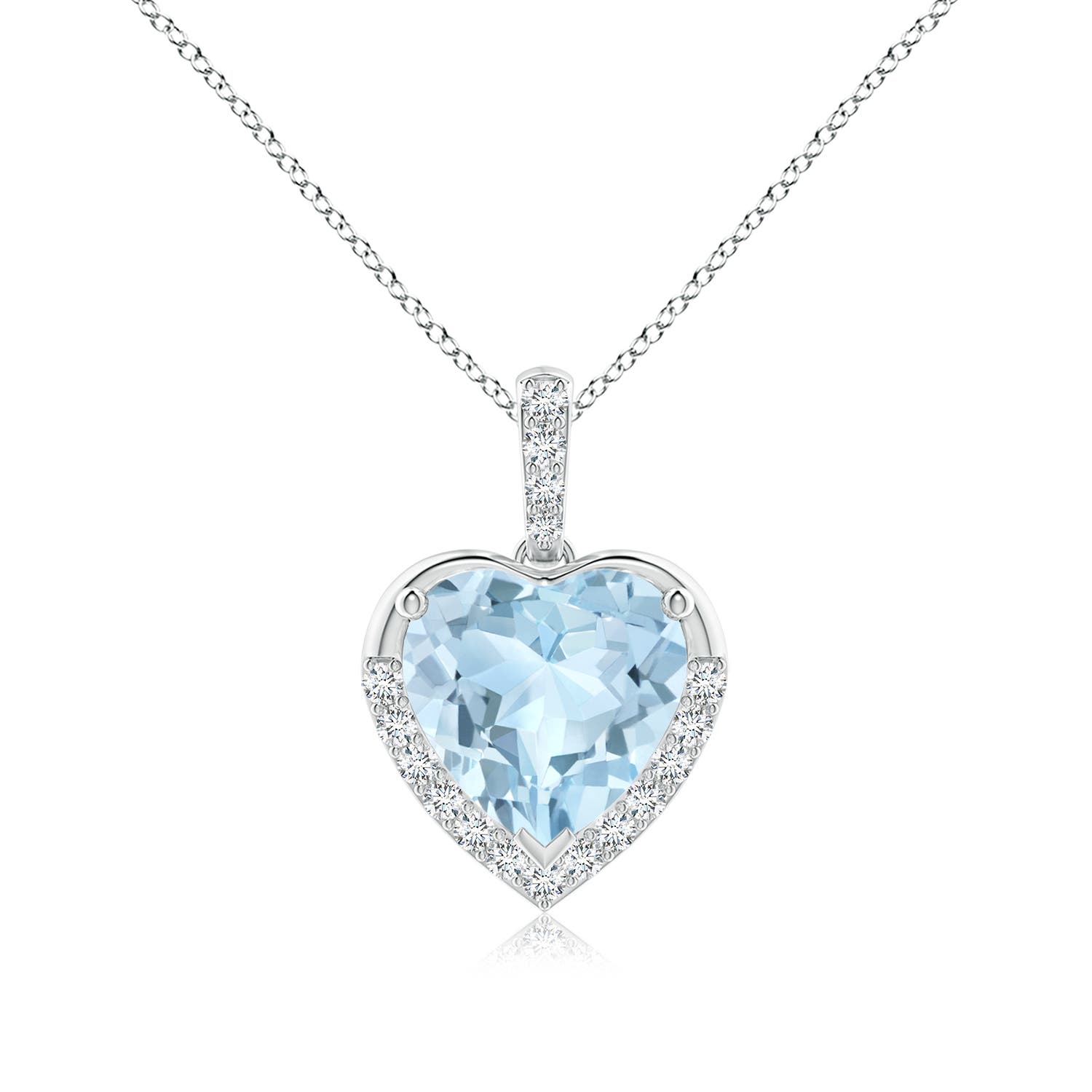 AA - Aquamarine / 1.97 CT / 14 KT White Gold