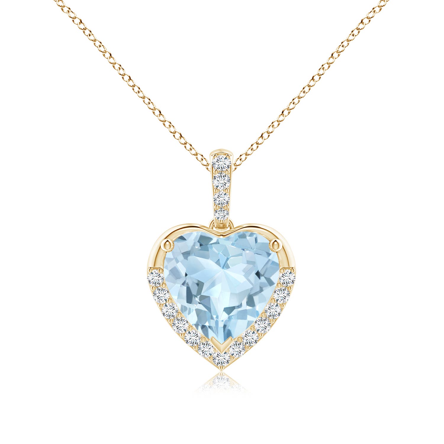 AA - Aquamarine / 1.97 CT / 14 KT Yellow Gold