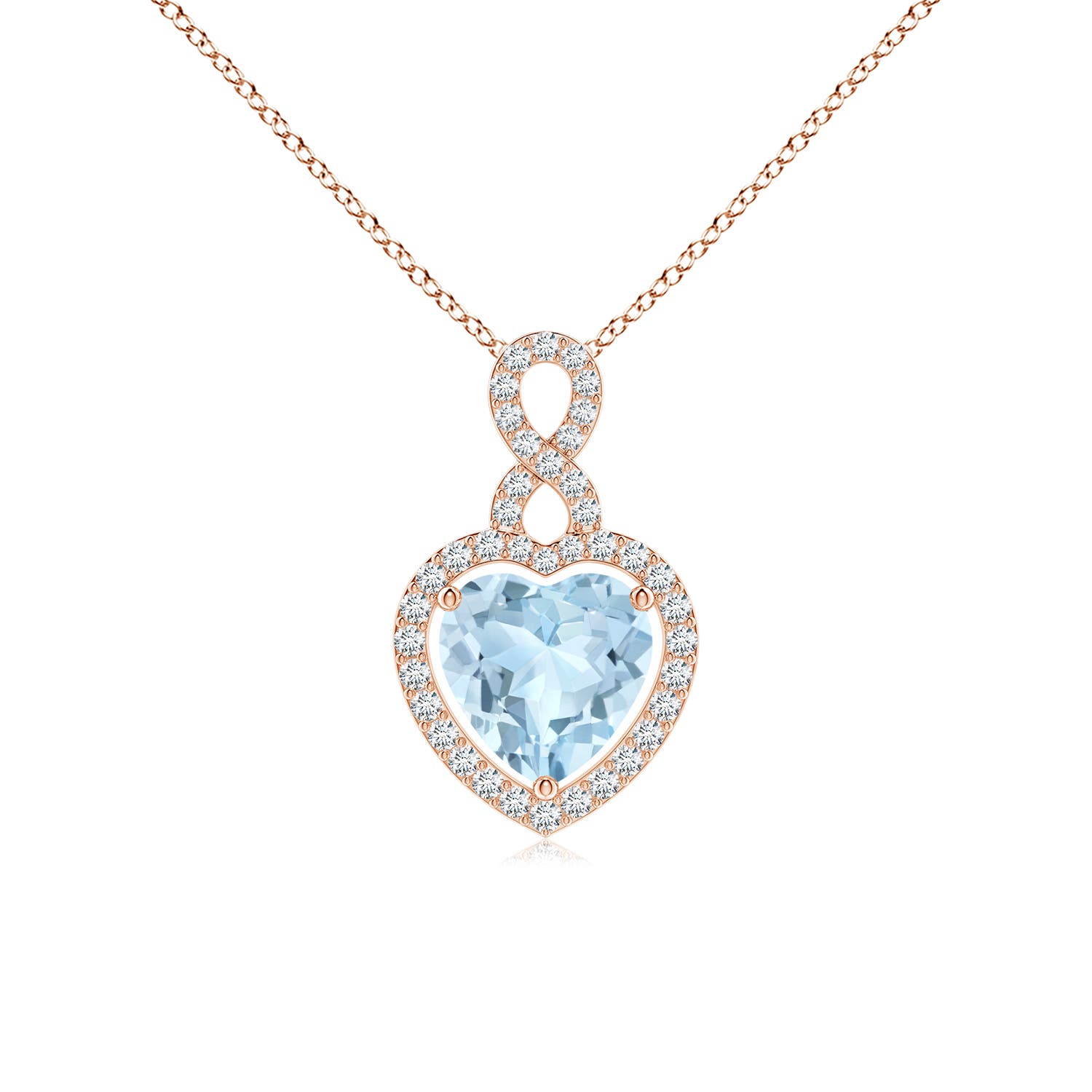 AA - Aquamarine / 1.68 CT / 14 KT Rose Gold