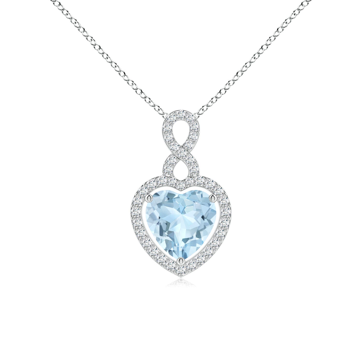 AA - Aquamarine / 1.68 CT / 14 KT White Gold