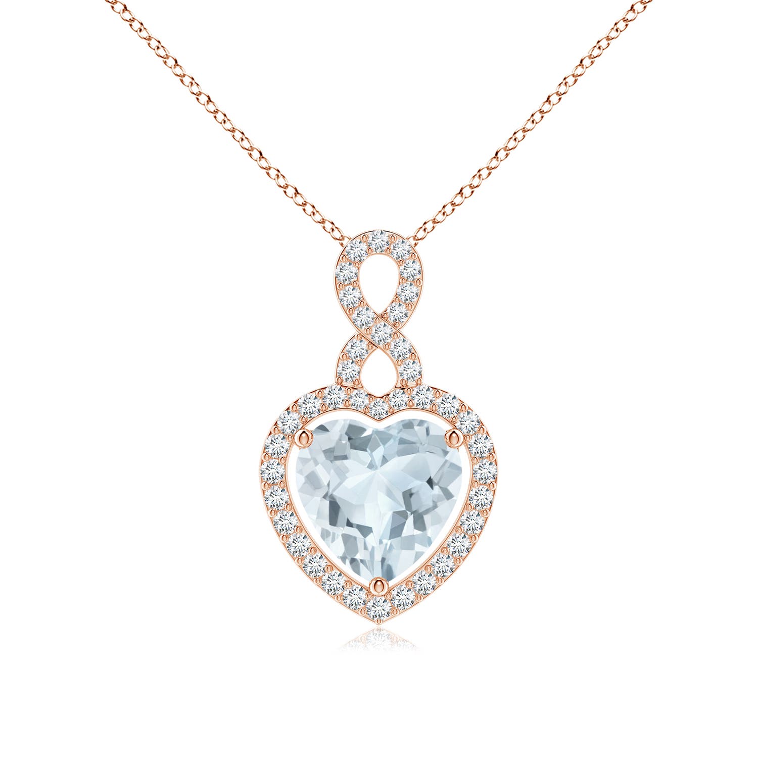 A - Aquamarine / 2.16 CT / 14 KT Rose Gold