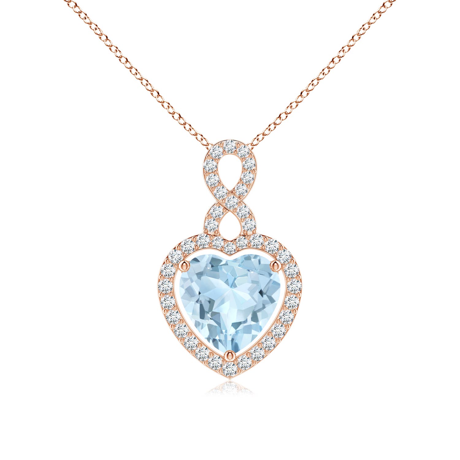 AA - Aquamarine / 2.16 CT / 14 KT Rose Gold