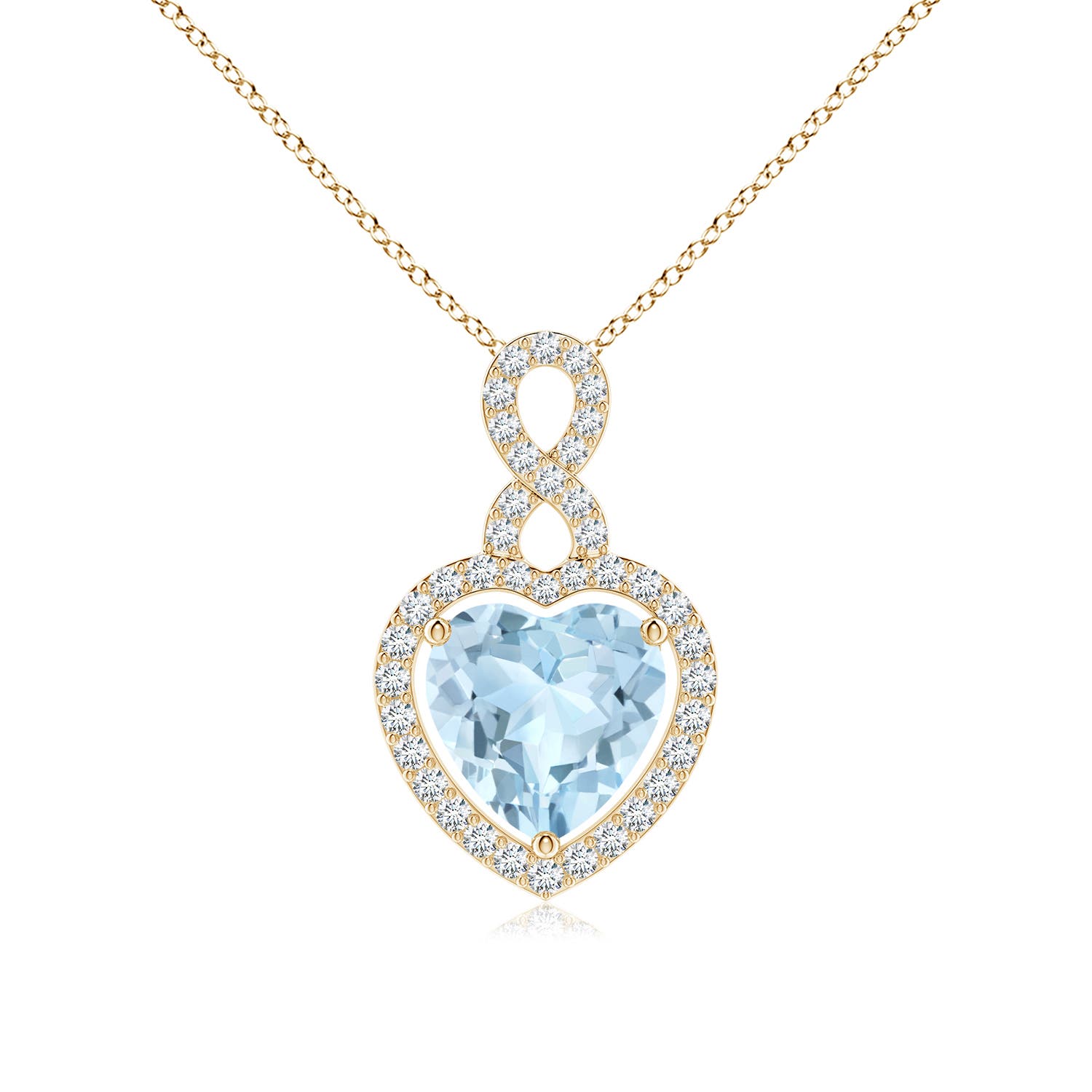 AA - Aquamarine / 2.16 CT / 14 KT Yellow Gold