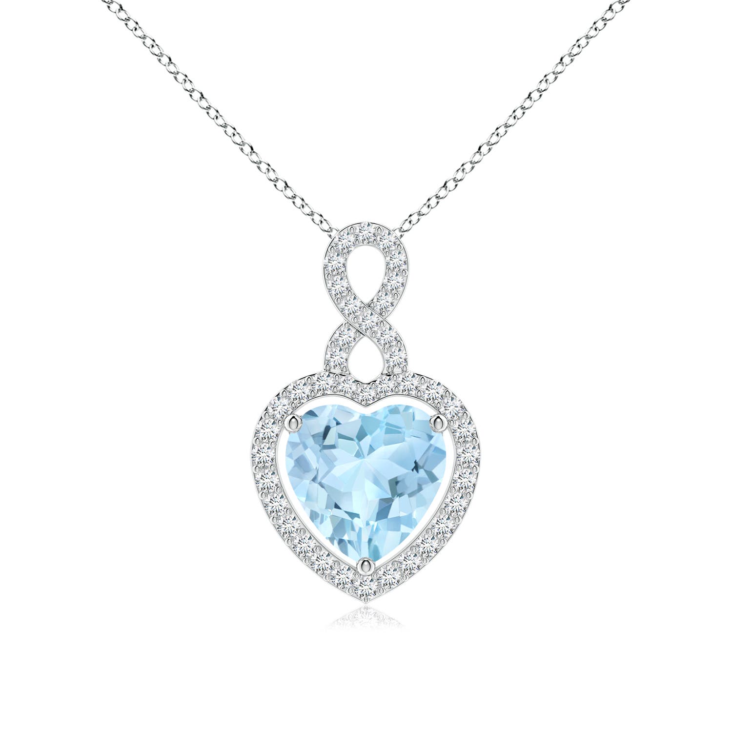 AAA - Aquamarine / 2.16 CT / 14 KT White Gold