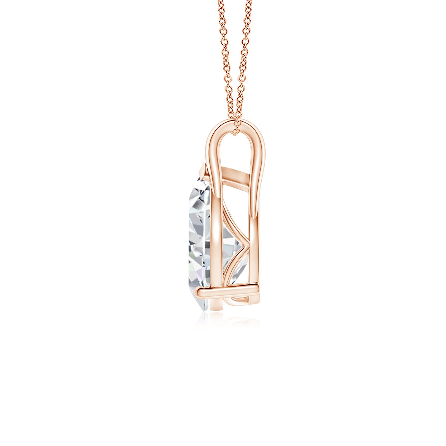 H, SI2 / 1.5 CT / 18 KT Rose Gold