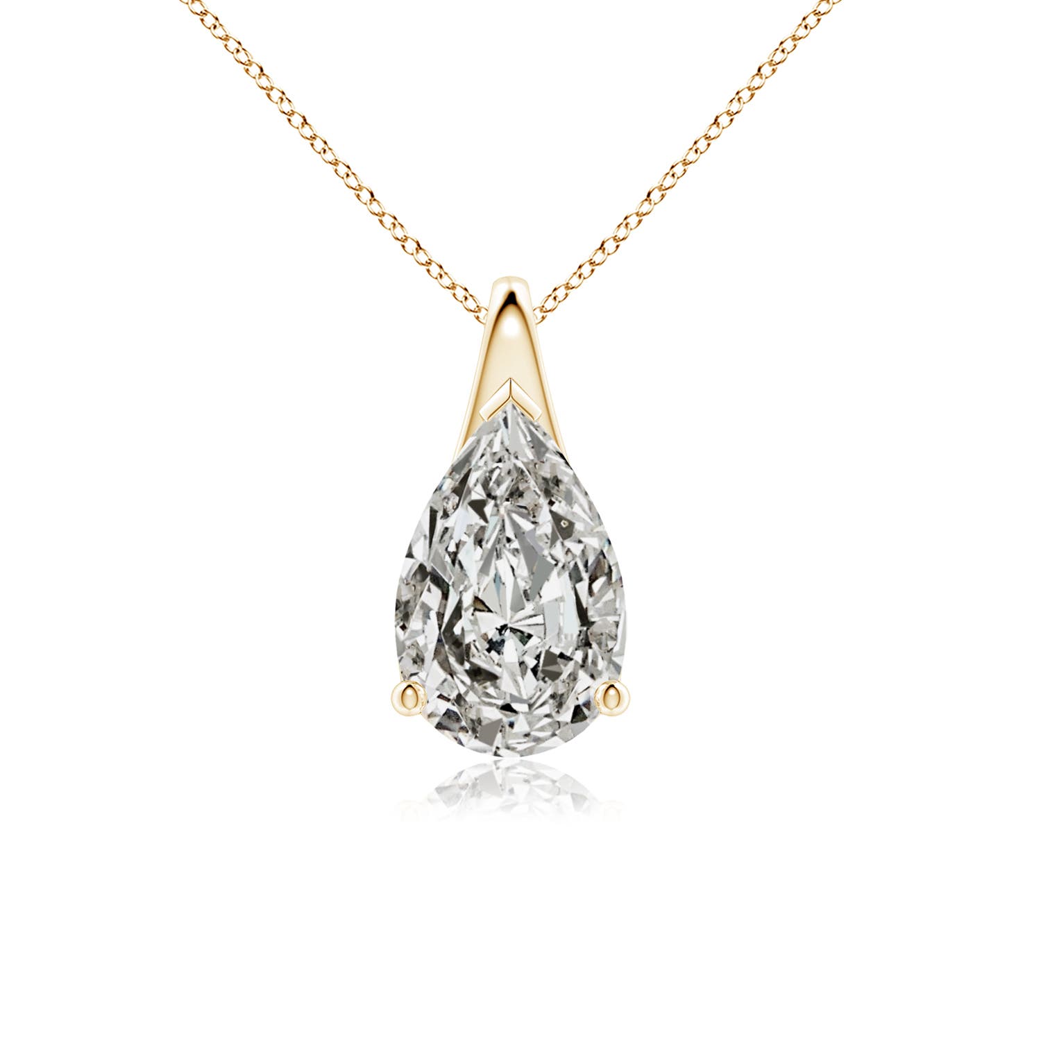 K, I3 / 2 CT / 18 KT Yellow Gold