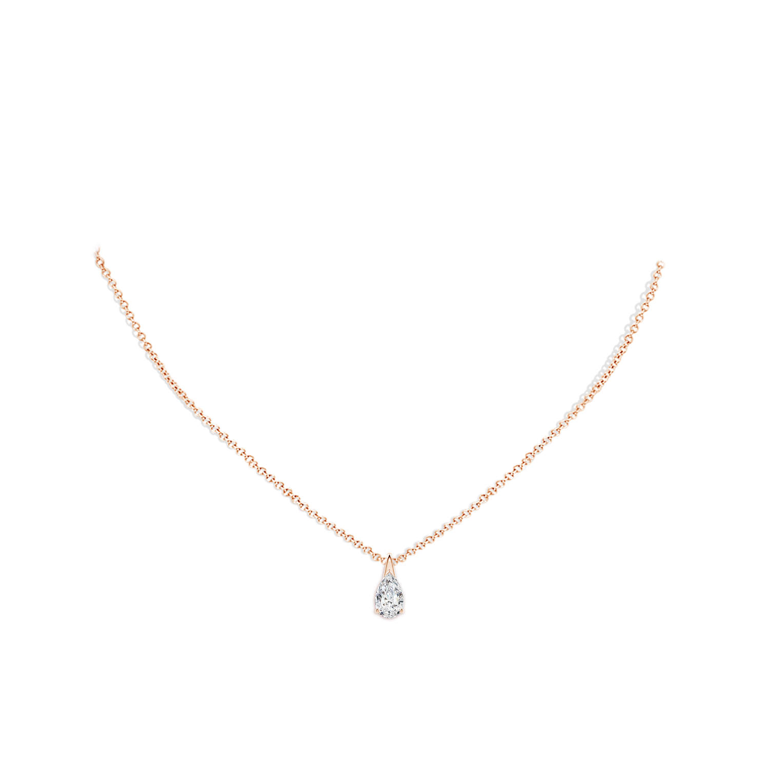 H, SI2 / 1 CT / 18 KT Rose Gold