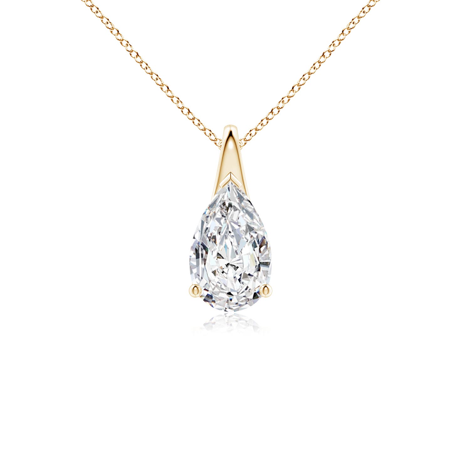 H, SI2 / 1 CT / 18 KT Yellow Gold